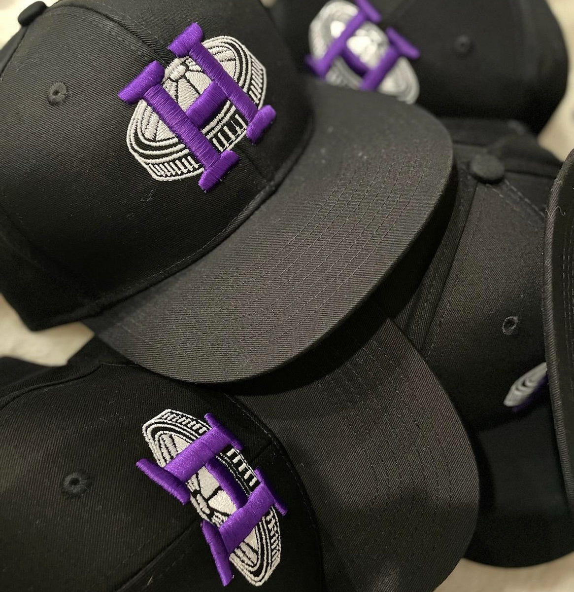 Purple Fitted Hats, Purple Baseball Caps